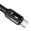 Kabel sprężynowy USB do USB-C Mcdodo Omega CA-6420 1.8m (czarny)