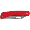 Nóż składany Mikov Crocodile Clip Point Red ABS, Mirror (243-NH-1/B RED)