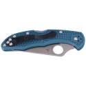 Nóż składany Spyderco Delica 4 FRN Blue, K390 Spyder (C11FSK390)