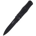 Nóż sprężynowy Mikov Predator Blackout Black ABS, Black DLC N690 (241-BH-1/BKP)