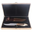 Nóż Muela Deer Stag, Satin 1.4116 Gift Box (WOLF-16A)