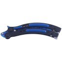 Nóż motylek Martinez Albainox Balisong Steel / ABS, ColorFul Blue (02129)