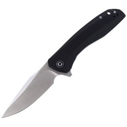 Nóż składany CIVIVI Baklash Black G10, Satin Finish (C801C)