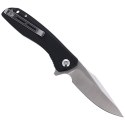 Nóż składany CIVIVI Baklash Black G10, Satin Finish (C801C)