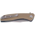 Nóż składany CIVIVI Baklash Tan G10, Satin Finish (C801B)