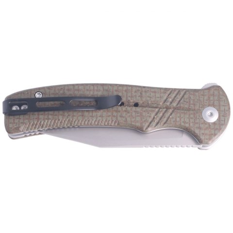 Nóż składany CIVIVI Cogent Green Micarta, Silver Bead Blasted 14C28N (C20038D-5)