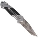 Nóż składany ratowniczy Herbertz CJH Black G10 / Stainless, Camo-Design Blade (44069 - 226912)