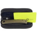 Nóż składany Civivi Cetos Green Micarta / Steel, Black Stonewashed 14C28N (C21025B-3)