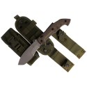 Nóż składany FOX Tracker Meskwaki, Green Micarta 135mm (FX-500)