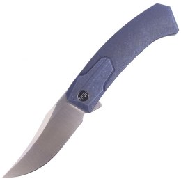 Nóż składany WE Knife Shuddan Blue Titanium, Satin Finish CPM 20CV by Rafal Brzeski (WE21015-2)