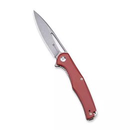 Nóż składany Sencut Citius Burgundy G10, Gray Stonewashed 9Cr18MoV (SA01E)