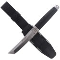 Nóż TOKISU Musashi Black Rubber, Satin (32390)