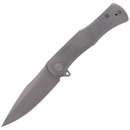Nóż składany WE Knife Primoris Gray Titanium, Gray Stonewashed