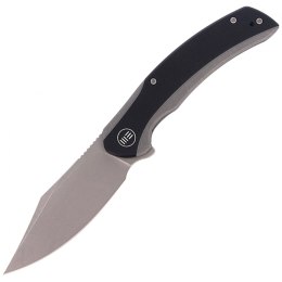 Nóż składany WE Knife Snick Gray Titanium / Black G10, Gray Stonewashed CPM 20CV (WE19022F-1)