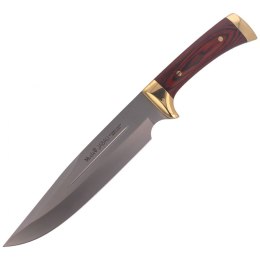 Nóż Muela Full Tang Pakkawood, Satin X50CrMoV15 (JABALI-21R)