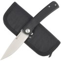 Nóż składany Sencut Neches Black G10, Satin 10Cr15CoMoV (SA09A)