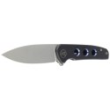 Nóż składany WE Knife Shakan LE No 079/300 Black Titanium, Gray Stonewashed CPM 20CV (WE20052B-1)