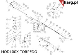 Uszczelka lufy wiatrówka Hatsan Torpedo: 100X, 105X, 150, 155 (457)