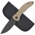 Nóż składany Civivi Synergy3 Tan G10, Black Stonewashed Nitro-V by Jim O'Young (C20075D-2)