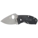 Nóż składany Spyderco Ambitious Black FRN
