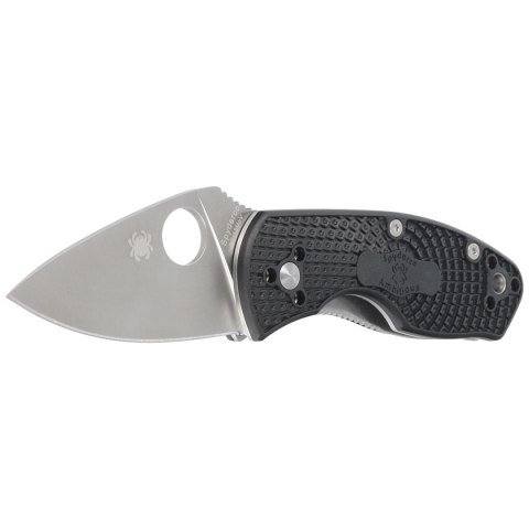 Nóż składany Spyderco Ambitious Black FRN