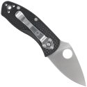 Nóż składany Spyderco Ambitious Black FRN