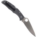 Nóż składany Spyderco Endura 4 FRN Gray Flat Ground Plain (C10FPGY)