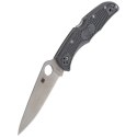 Nóż składany Spyderco Endura 4 FRN Gray Flat Ground Plain (C10FPGY)