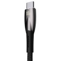 Kabel USB do USB-C Baseus Glimmer, 100W, 1m (czarny)