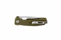 Nóż składany Honey Badger Flipper Large Green, 8Cr13MoV, Drop Point