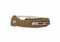 Nóż składany Honey Badger Flipper Large Tan, 8Cr13MoV, Drop Point