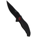 Nóż składany Herbertz CJH Black Fiber Glass, Red HW, Black 420 (588712 - ART000402)