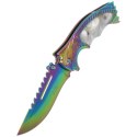 Nóż składany Herbertz CJH Rainbow Titanium/Pearl, Rainbow Titanium 3Cr13MoV (567312 - ART000136)