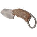 Nóż LionSteel H1 Karambit Canvas Natural, Stonewashed M390 by Tommaso Rumici (H1 CVN)