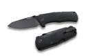 Nóż składany LionSteel TM1 Carbon Fiber, Black Sleipner by Molletta (TM1 CB)