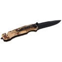 Nóż składany ratowniczy Puma Solingen Camo Aluminium, Black Coated (306312)