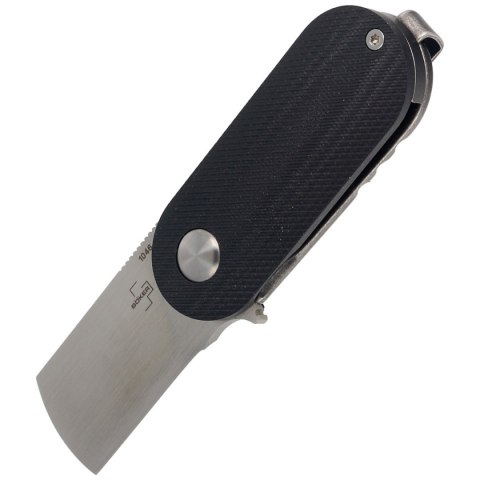 Nóż składany Böker Plus Suiseki Black G10, Stonewash D2 by Darriel Caston (01BO489)