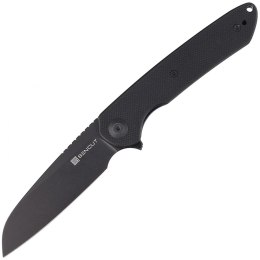 Nóż składany Sencut Kyril Black G10, Black Stonewashed 9Cr18MoV by Ferrum Forge Knife Works (S22001-1)