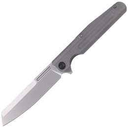 Nóż składany WE Knife Reiver LE No 200/260 Gray Titanium, Silver Bead Blasted CPM S35VN (WE16020-1)