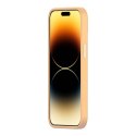 Etui Baseus Liquid Silica Gel do iPhone 14 Pro (żółte) +szkło hartowane +zestaw czyszczący