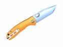 Nóż Honey Badger Tanto Flipper Medium Orange 01HO047