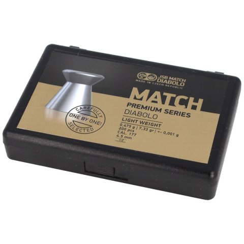 Śrut JSB Match Premium Light 4.51mm 0.475g (1006-200)