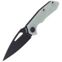 Nóż składany Kubey Coeus Jade G10, Dark Stonewashed D2 (KU122E)