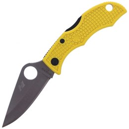 Nóż składany Spyderco Ladybug 3 Salt FRN Yellow Plain (LYLP3)