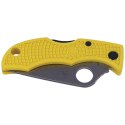 Nóż składany Spyderco Ladybug 3 Salt FRN Yellow Plain (LYLP3)