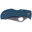 Nóż składany Spyderco Manbug Blue FRN K390 Plain (MFPK390)