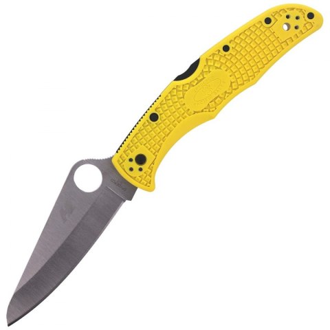 Nóż składany Spyderco Pacific Salt 2 FRN Yellow Plain (C91PYL2)