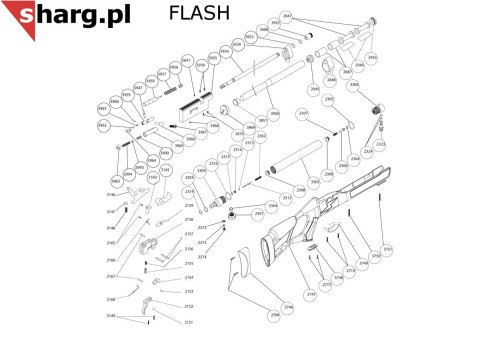Adapter do napełniania kartusza PCP wiatrówki Hatsan (2323)