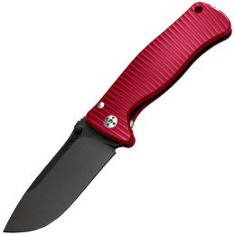 Nóż składany LionSteel SR2A Red Aluminium, Black Sleipner by Molletta (SR2A RB)