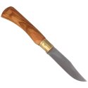 Nóż składany Antonini Old Bear Classical M Olive Wood, Satin AISI 420 (9307/19_LU)